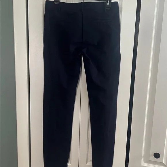 Betabrand Classic Dress Pant Yoga Pant | Straight (Navy) - Picture 5 of 9